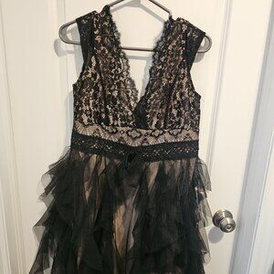 Black Frilly Dress